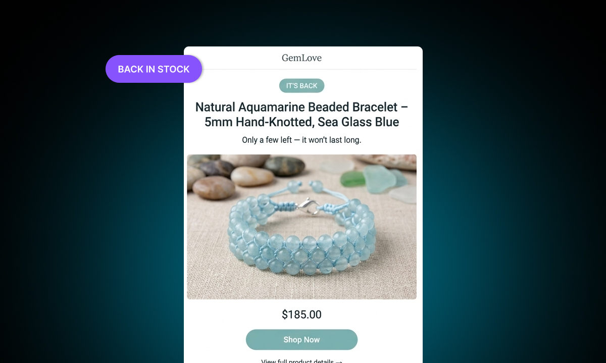 How to Send a Follow-Up Email When a Subscriber Doesn't Buy After Restock