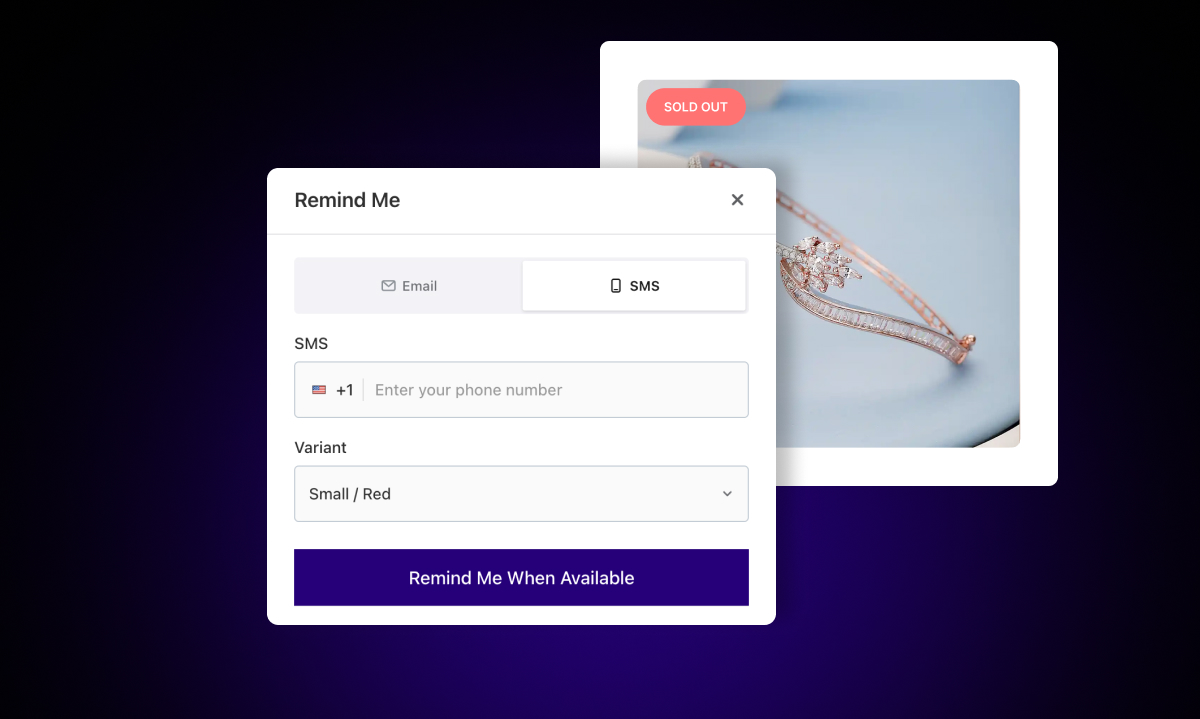 How Back-in-Stock Notifications Bring Shoppers Back to Your Store